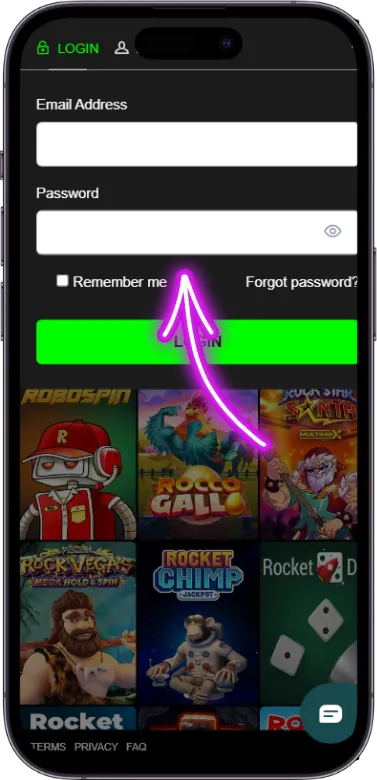 Enter Credentials